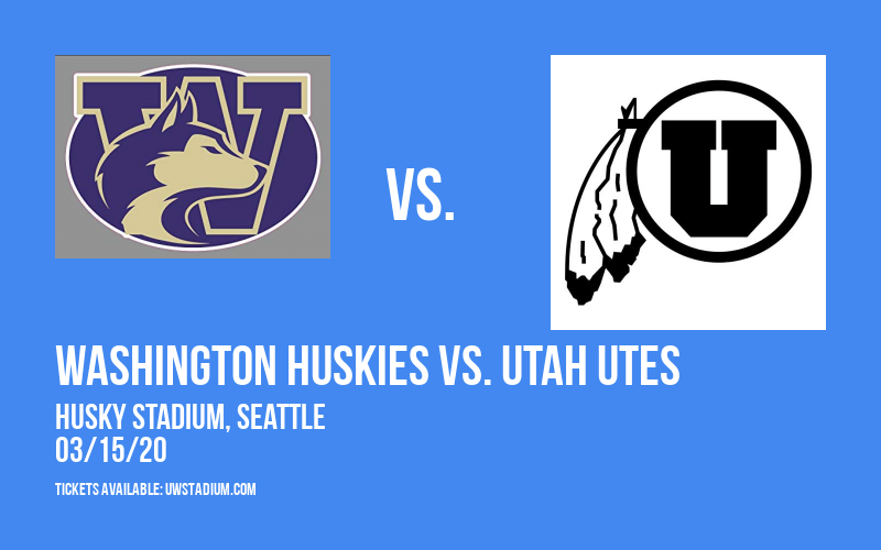 Washington Huskies vs. Utah Utes at Husky Stadium