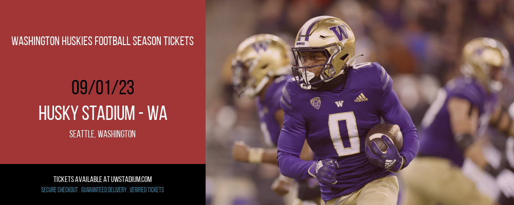 Washington Huskies Football Season Tickets at Husky Stadium - WA