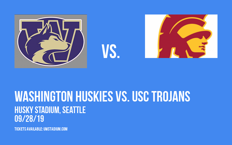 Washington Huskies vs. USC Trojans at Husky Stadium