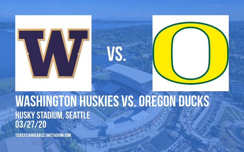 Washington Huskies vs. Oregon Ducks at Husky Stadium