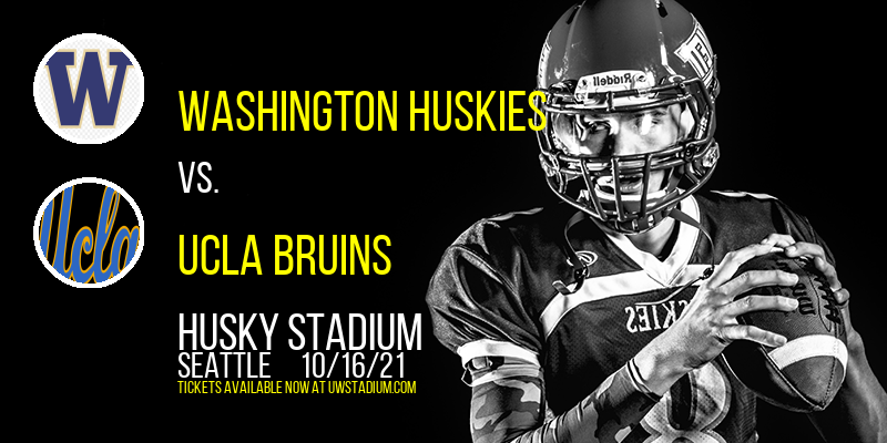 Washington Huskies vs. UCLA Bruins at Husky Stadium