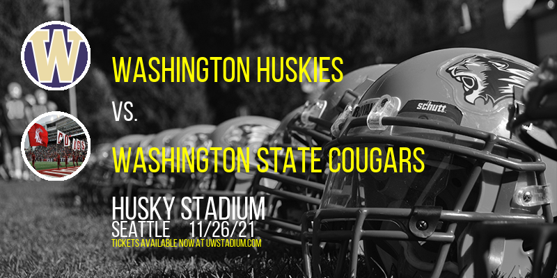 Washington Huskies vs. Washington State Cougars at Husky Stadium