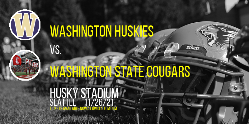 Washington Huskies vs. Washington State Cougars at Husky Stadium tickets Washington Huskies vs. Washington State Cougars at Husky Stadium