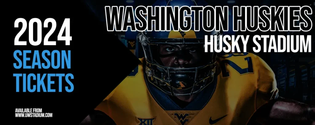 Washington Huskies Football 2024 Season Tickets at Husky Stadium - WA